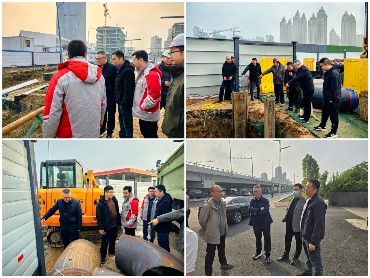 全程紧盯抓落实 一线攻坚保温暖——供热集团全力冲刺各项目建设